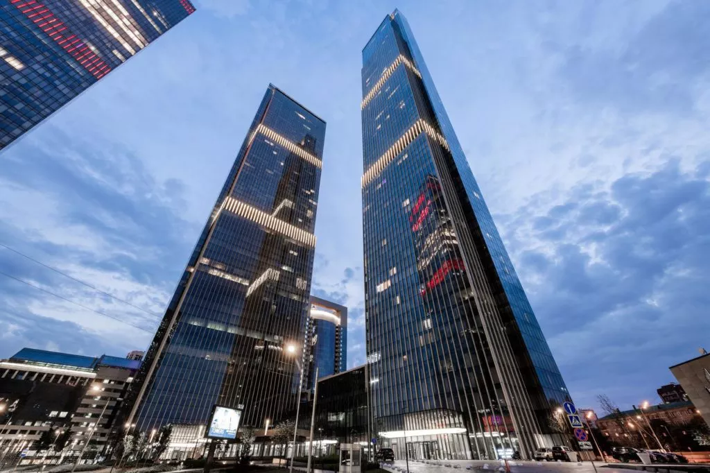 Москва Сити Башня Neva Towers