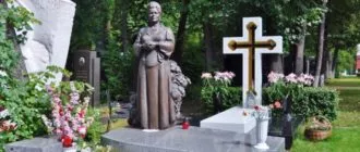 Новодевичье кладбище в Москве