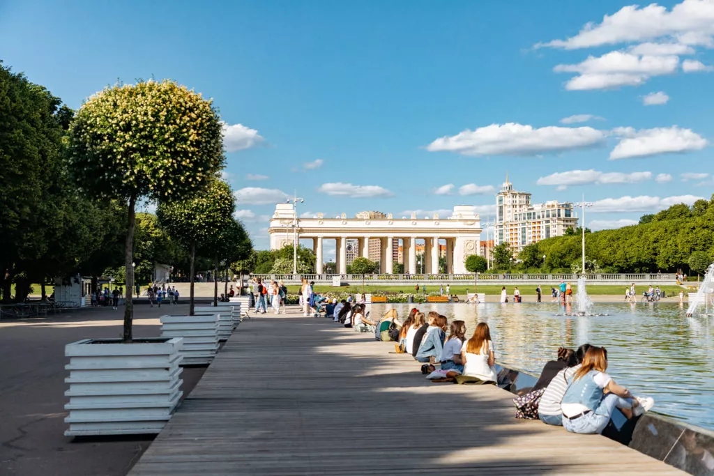 Парк Горького в Москве